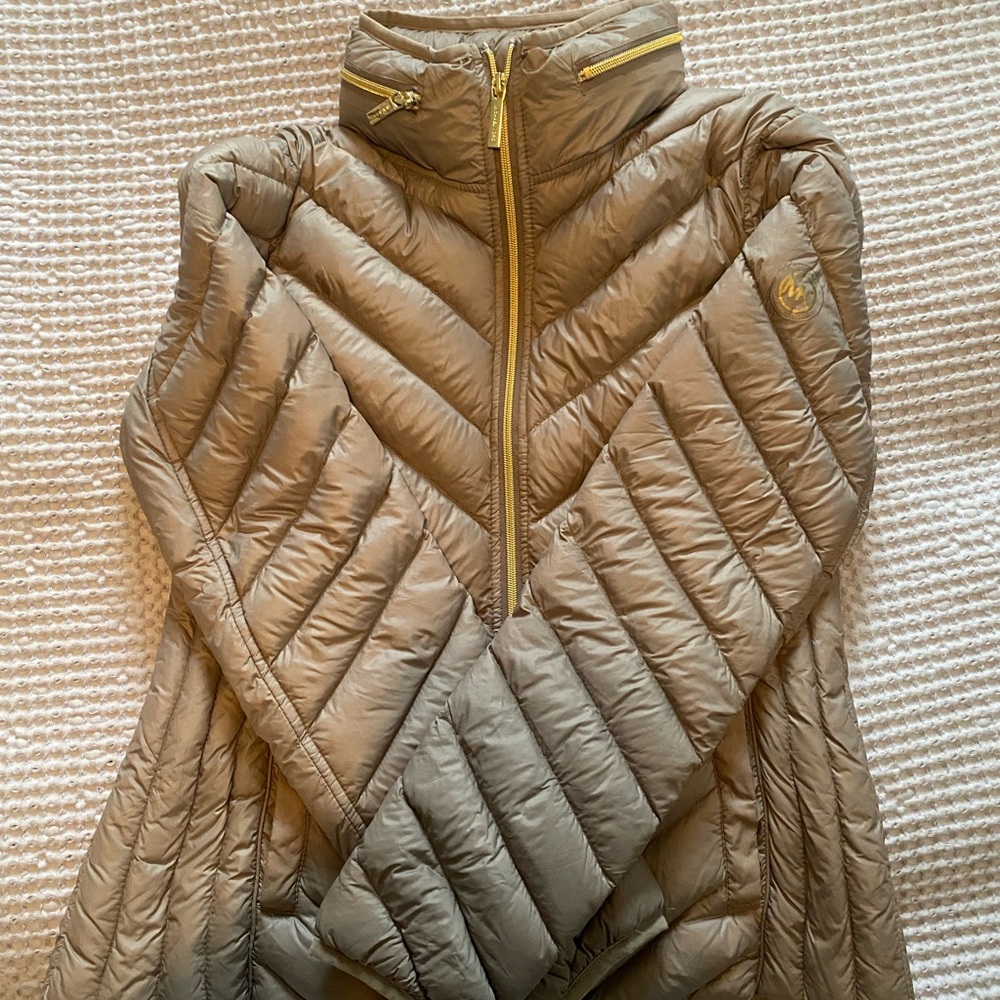 Michael Kors packable down coat